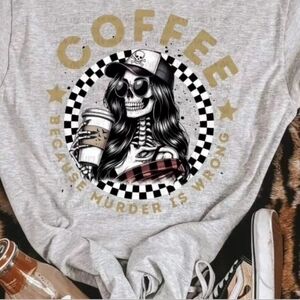 Coffee because murder is wrong